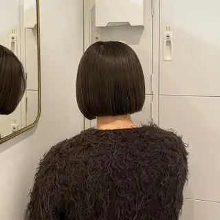 ショート canon/ベージュ /透明感カラーのヘアスタイル