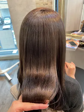 セミロング イシカワ スグルのヘアスタイル