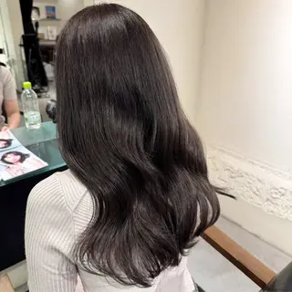 ロング カラー Velvet on the beach所属・🩶大人かわいい 透明感カラーあむ🩶のヘアスタイル