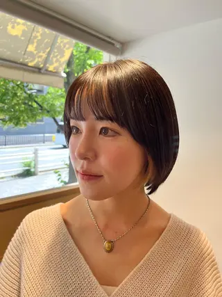 ショート 西田 歩果のヘアスタイル