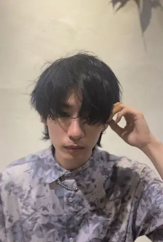 カラー メンズ 仁 🐺のヘアスタイル