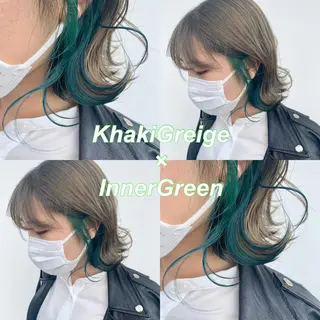 カラー 水戸/ブリーチカラー ♠️♠️會澤遼真のヘアスタイル