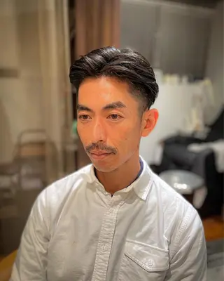 ショート メンズ THE MAN Leverage New York所属・大村 大心のヘアスタイル
