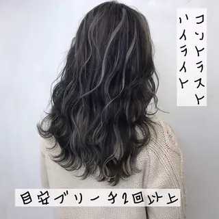 ロング カラー LUSTRE クロサワのヘアスタイル