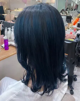 ロング カラー モデル募集中‎🤍 山崎妃香のヘアスタイル