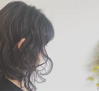 ミディアム うる艶レイヤーカット hinakoのヘアスタイル
