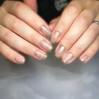ネイル &.nail/ ニュアンス/持込み可のネイルデザイン