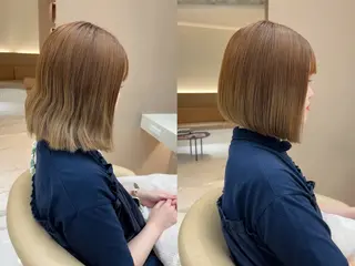 ショート 山田勇真 ボブ/縮毛矯正/金山のヘアスタイル