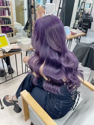 ロング カラー 💞 のあ💞のマツエク・マツパデザイン