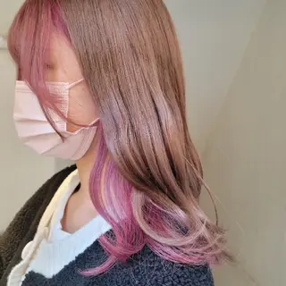 ロング 🇰🇷透明感×ハイ トーン🌟tomoのヘアスタイル