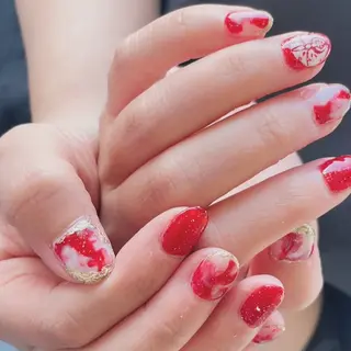 ネイル M.SLASH本牧店所属・M.SLASH本牧店 Okaのネイルデザイン