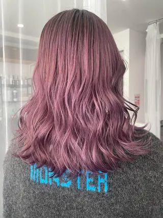 カラー miyu/ハイトーン /ブリーチのヘアスタイル