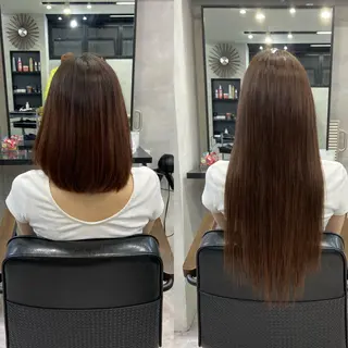 ロング カラー ヘアアレンジ ar+ ❤︎ maiのヘアスタイル