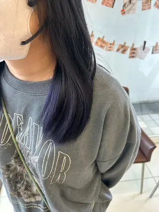 ミディアム カラー nakano amiのヘアスタイル