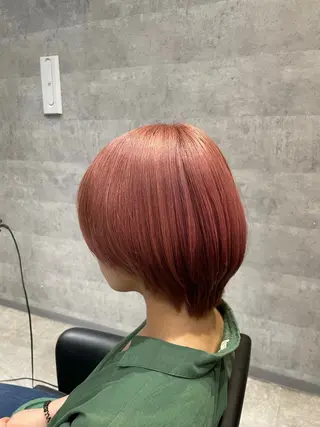 ショート カラー saho .のヘアスタイル