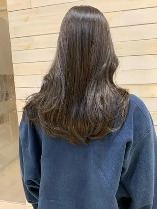 カラー 黒田瀬奈/ボブ まろやかベージュのヘアスタイル