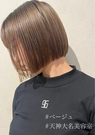 ショート 綾香 /透明感カラーのヘアスタイル