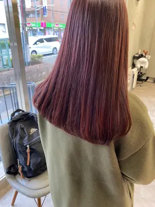 ロング カラー 🕶️佐藤 海李🐏のヘアスタイル