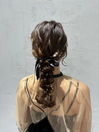 ヘアアレンジ サソウ ユリエ🥥のヘアスタイル