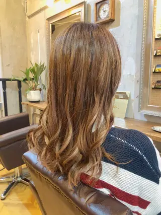 ミディアム エクステ指名No.1 【店長】橘田のヘアスタイル