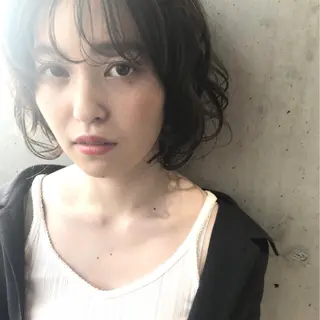 ミディアム カラー パーマ ヘアアレンジ O/ODER (official)のヘアスタイル