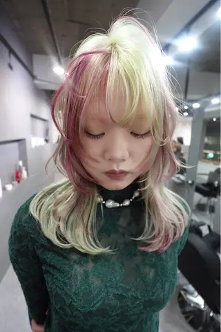 ロング カラー カットカラー特化 ⭐️代表⭐️のヘアスタイル