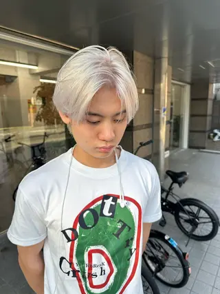 メンズ tint by alo bleach 大阪梅田【ティントバイアロブリーチ】所属・✨武内凌太✨ カットモデル募集のヘアスタイル