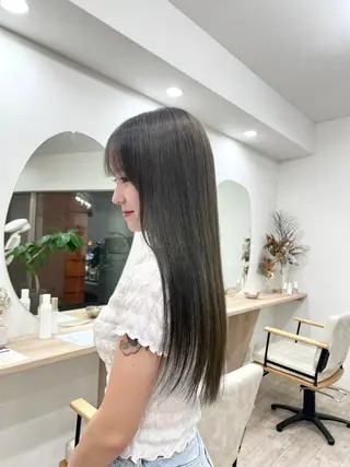 ロング TOKI mahoのヘアスタイル
