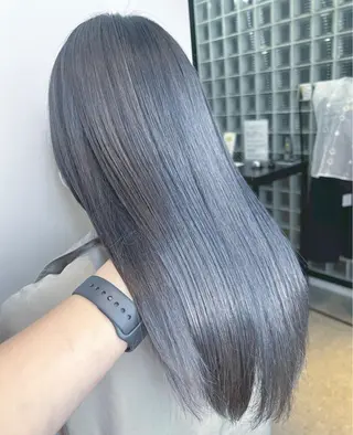 セミロング 加藤 優眞のヘアスタイル