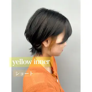 ショート カラー 舟橋 りんかのヘアスタイル