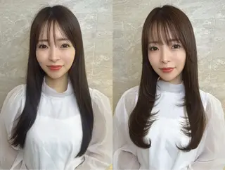 ロング カラー Hirose Koutaのヘアスタイル