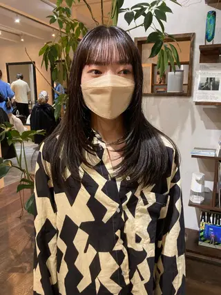 ロング 金田 夏野のヘアスタイル