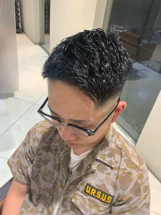 ショート メンズ 山中 翔平のヘアスタイル