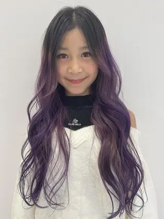 カラー キッズ ルシードスタイル REVEのヘアスタイル
