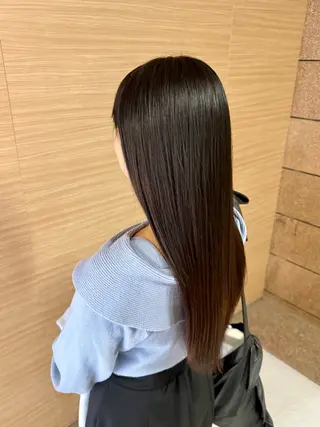 ロング カラー 松野 和志のヘアスタイル