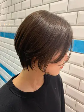ショート 新宿/髪質改善/暖色 カラー/shiyuのヘアスタイル
