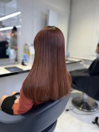 カラー 盛れる上質ワンホン ヘア🤍YUME🤍のヘアスタイル