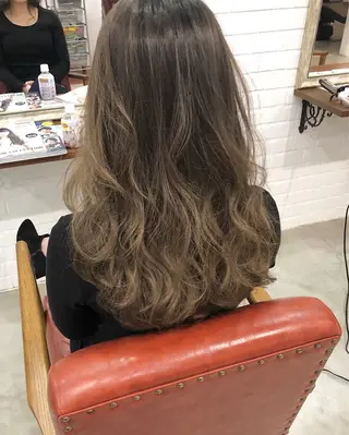 セミロング miri髪質改善 久留米/韓国のヘアスタイル