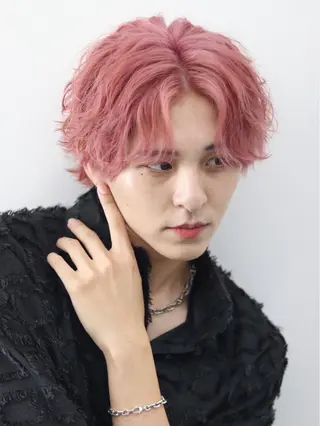 カラー メンズ 💀EDEN副店長/ ブリーチ"骨格補正"のヘアスタイル