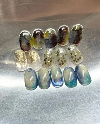 ネイル kiii.__ ✴︎*のネイルデザイン