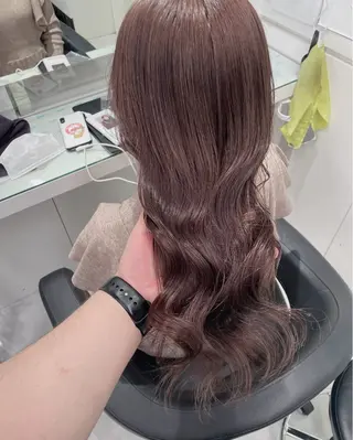 ロング カラー 🤍ベージュ×艶髪 🤍Ryuta🤍のヘアスタイル