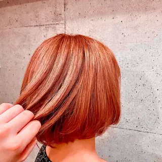 ショート カラー ヘアアレンジ Agu hair aimer所属・古林 紘のヘアスタイル