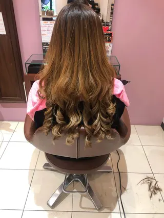 ロング ヘアアレンジ 大阪長居🌱野見山 卓也のヘアスタイル