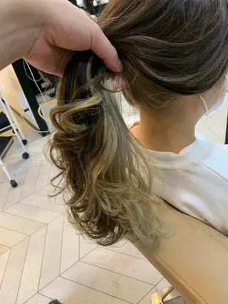 ロング カラー est hair Ameri 松戸西口店所属・est  店長 ✂︎高橋✂︎のヘアスタイル