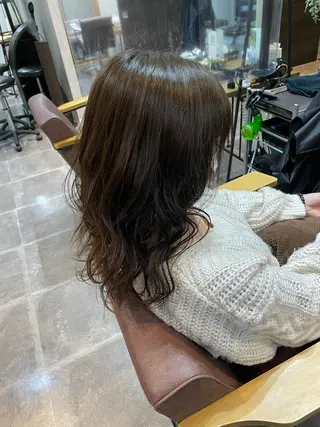ロング カラー newiGRANDE 🌈萩原聖也のヘアスタイル