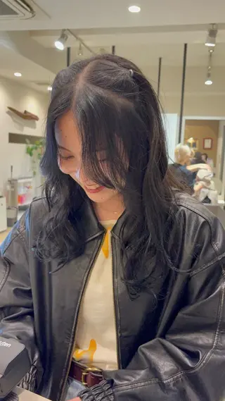 ロング カラー あいり 福岡美容師のヘアスタイル