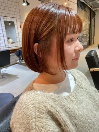 ショート カラー メンズヘア/レイヤー /ボブ山内春輝のヘアスタイル