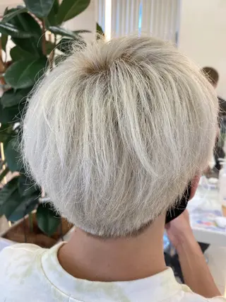 ショート カラー メンズ メンズサロン/戸塚駅 東口3分/冨田大輝のヘアスタイル