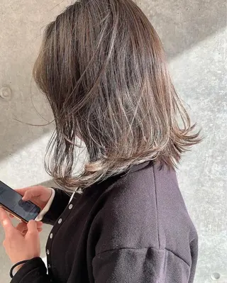 カラー 瀬戸 杏珠のヘアスタイル