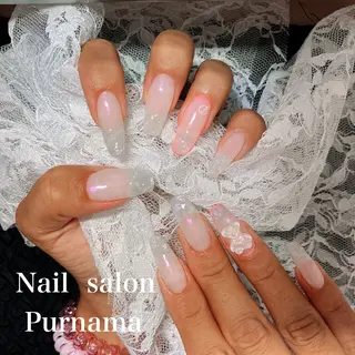 ネイル Purnama(ﾌﾟﾙﾅﾓ)所属・Purnama あきのネイルデザイン